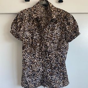 Lovely brown pattern Blouse